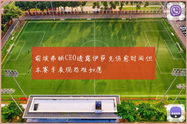 前埃弗顿CEO透露伊萨克伤愈时间但本赛季表现恐难如愿