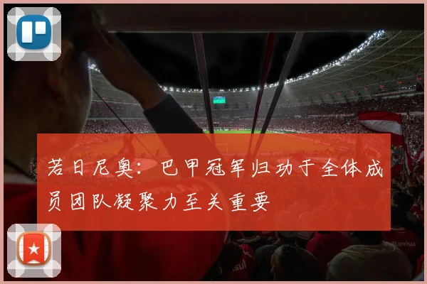 若日尼奥：巴甲冠军归功于全体成员团队凝聚力至关重要